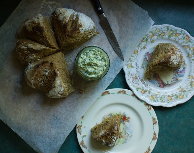 rye soda bread with dill butter (13 of 14)
